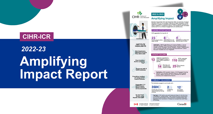 Screenshot of Amplifying Impact Report 2022/23